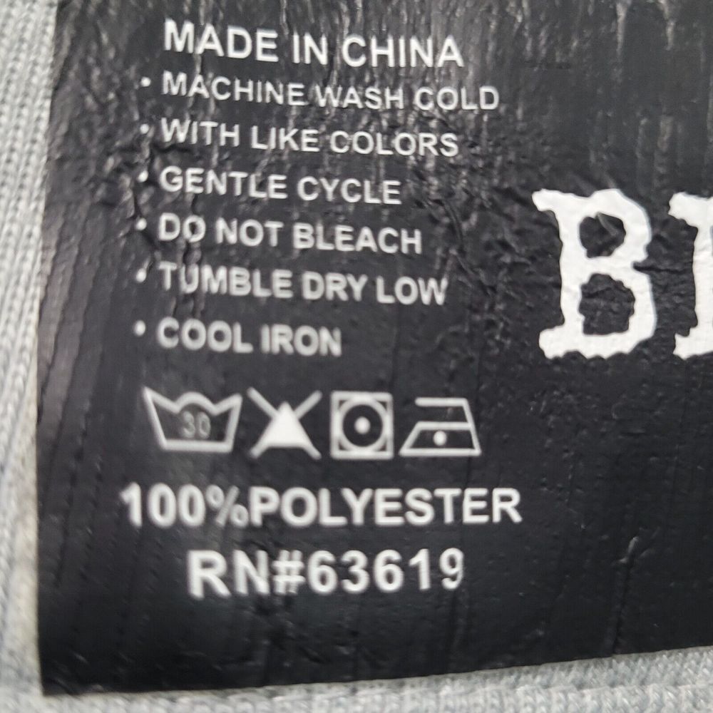 NWT Brooklyn Standard Joggers XL (36Wx31L) Adult Fleece Drawstring Gray Black - Picture 8 of 9